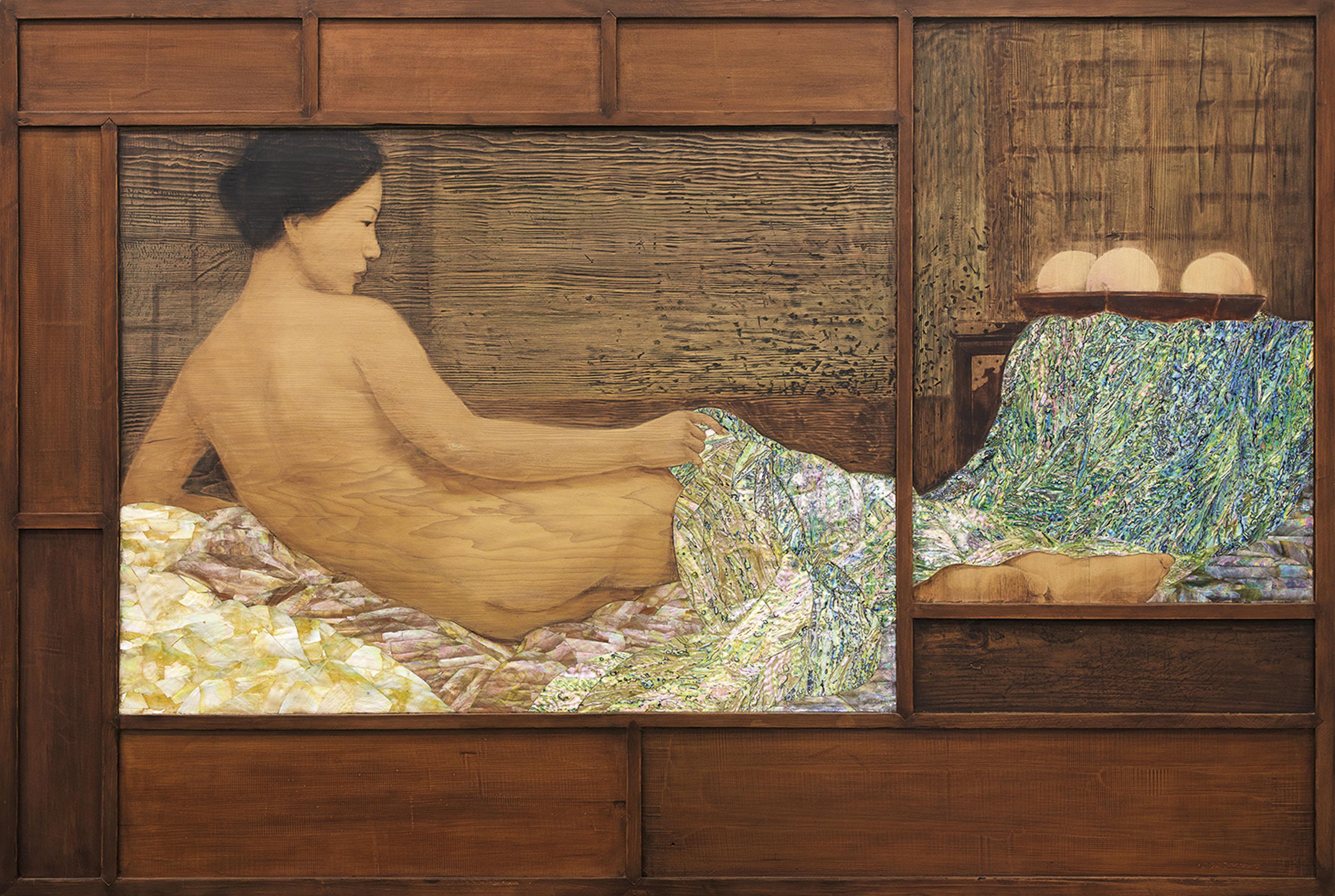 Kim Duck-Yong - The Grain-Woman