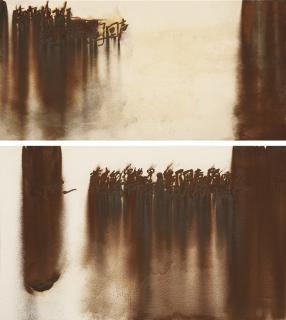 Kim Jong Ku - Steel Powder Paintings