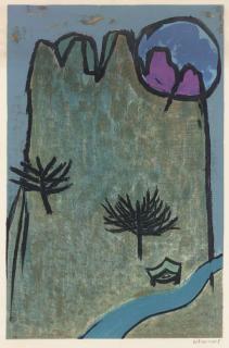 Kim Whanki - Mountain