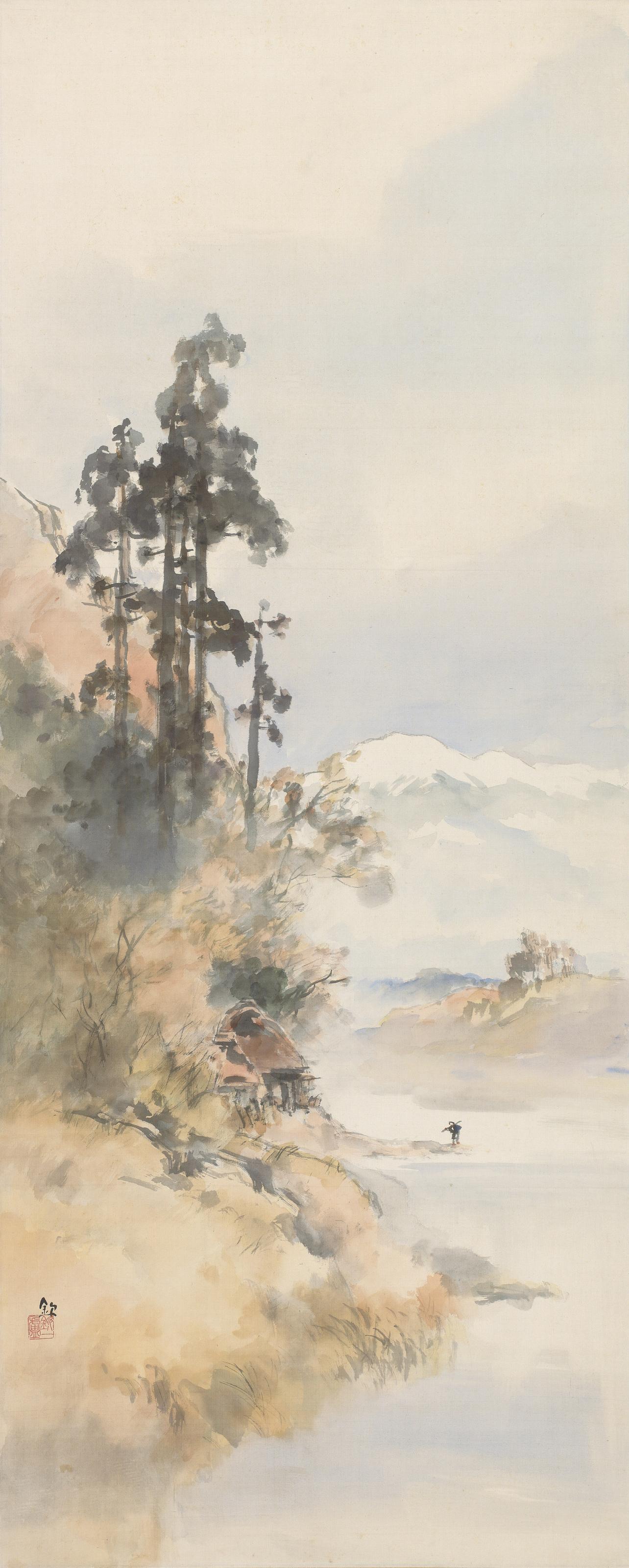 Kinichiro Ishikawa - Scenery of Snow Mountain Village