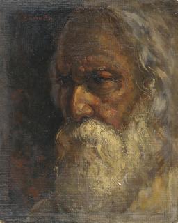 Kisory Roy - Untitled (Portrait Of Rabindranath Tagore)