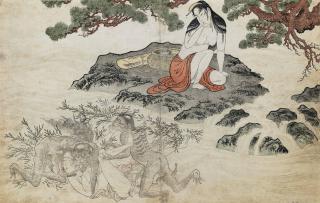 Kitagawa Utamaro - Abalone divers, from the erotic album Utamakura (Poem of the pillow)