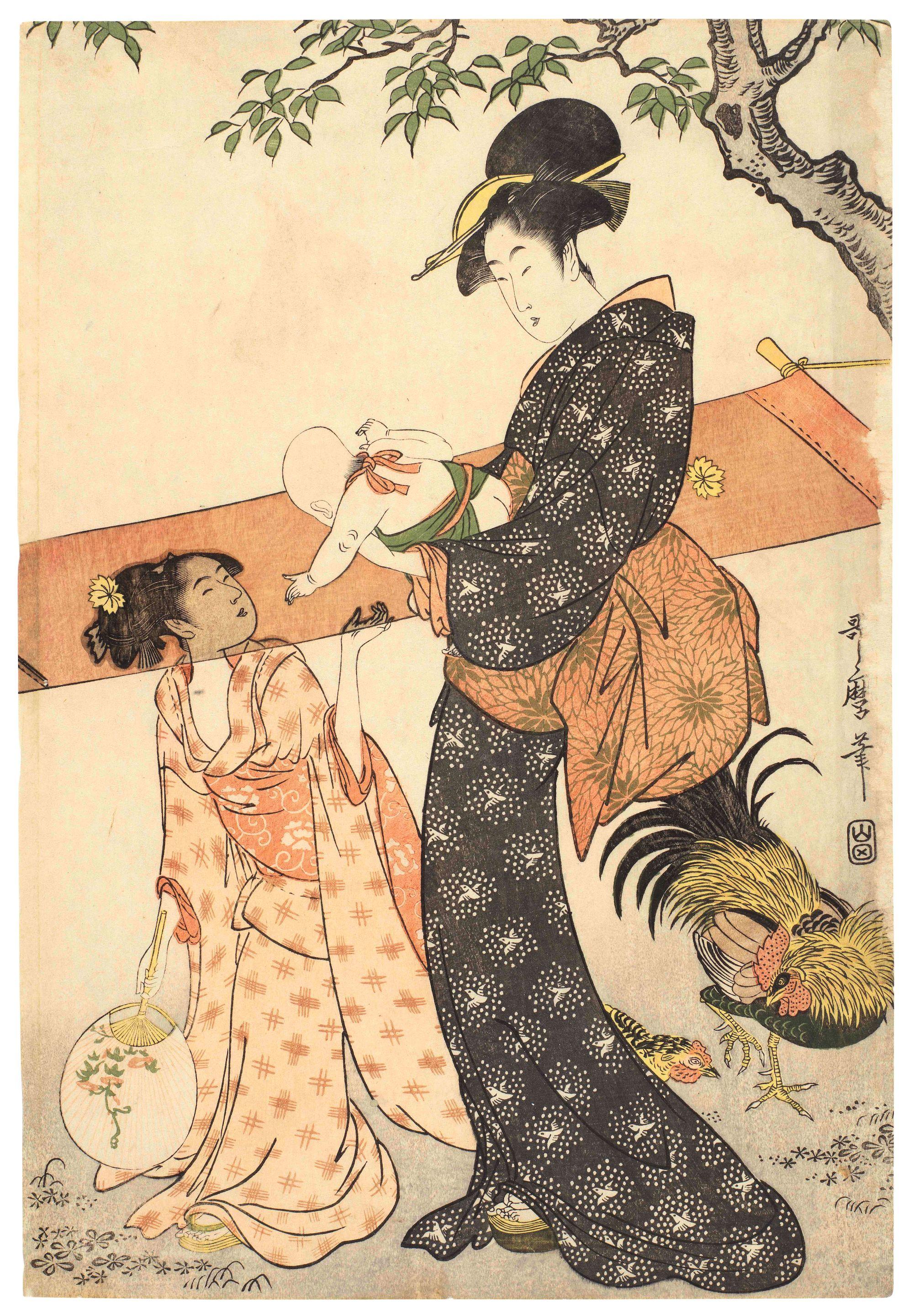 Kitagawa Utamaro - Edo period (1615-1868), late 18th/early 19th century