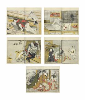 Kitagawa Utamaro - Picture-Book Of Chinese Brocade (Ehon Karanishiki)