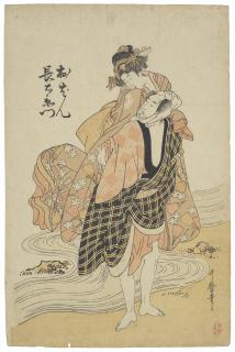 Kitagawa Utamaro - The Lovers Ohan And Choemon