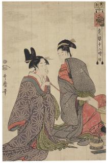 Kitagawa Utamaro - Tora no koku (The hour of tiger)