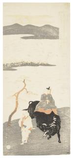 Kitao Shigemasa - The Poet Sugawara Michizane