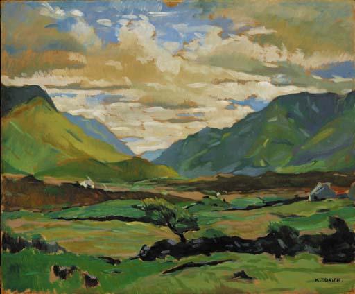 Kitty Wilmer O\'Brien, R.H.A. - The Aasleigh Valley, Co. Sligo