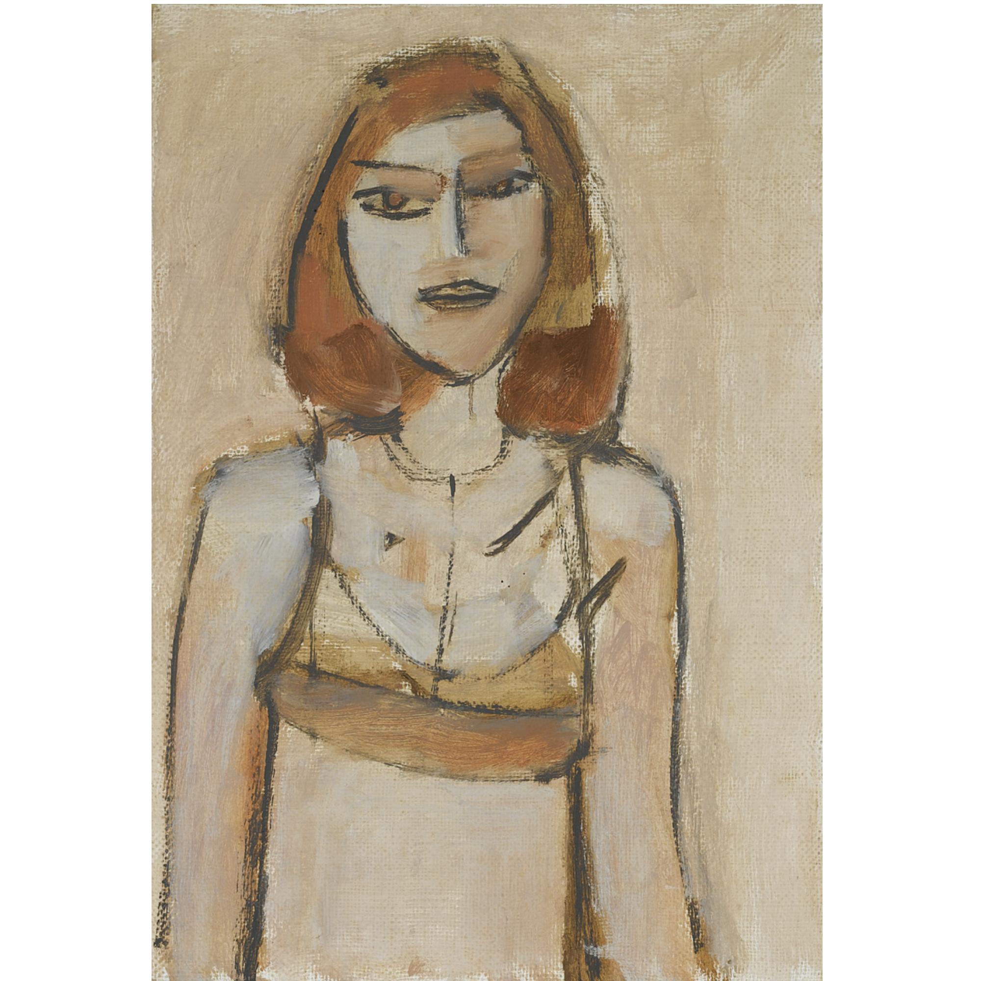 Klaas Gubbels - Portrait Of Heleen Gubbels