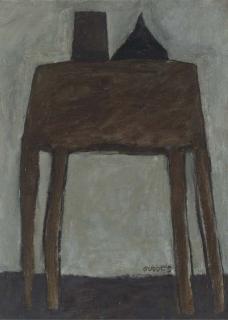 Klaas Gubbels - Tafel met kan en trechter