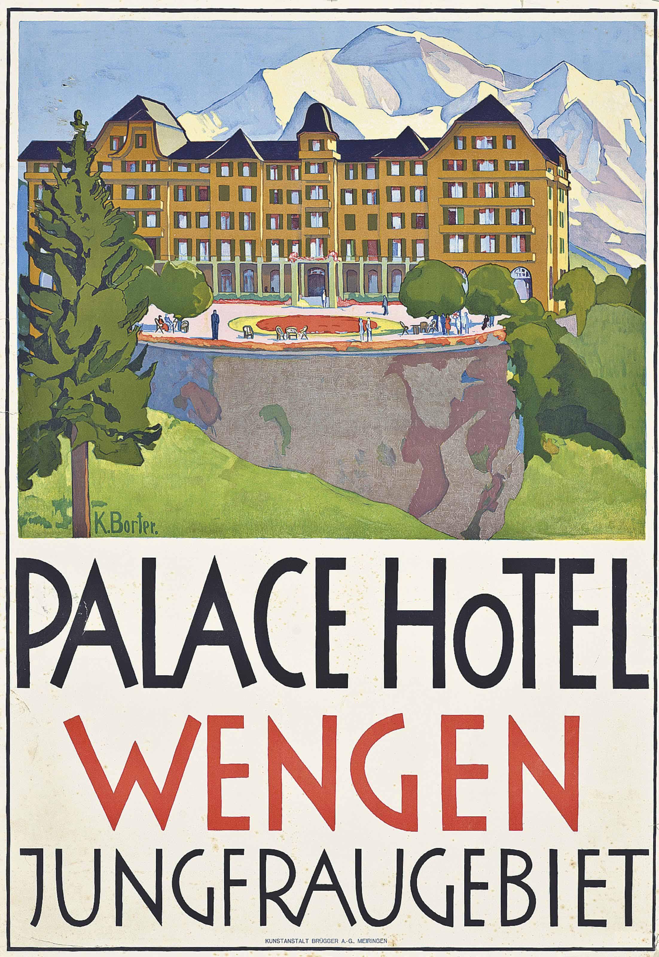 Klara C. Borter - Palace Hotel, Wengen