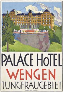 Klara C. Borter - Palace Hotel, Wengen