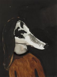 Klara Kristalova - Study for Artist as a Dog