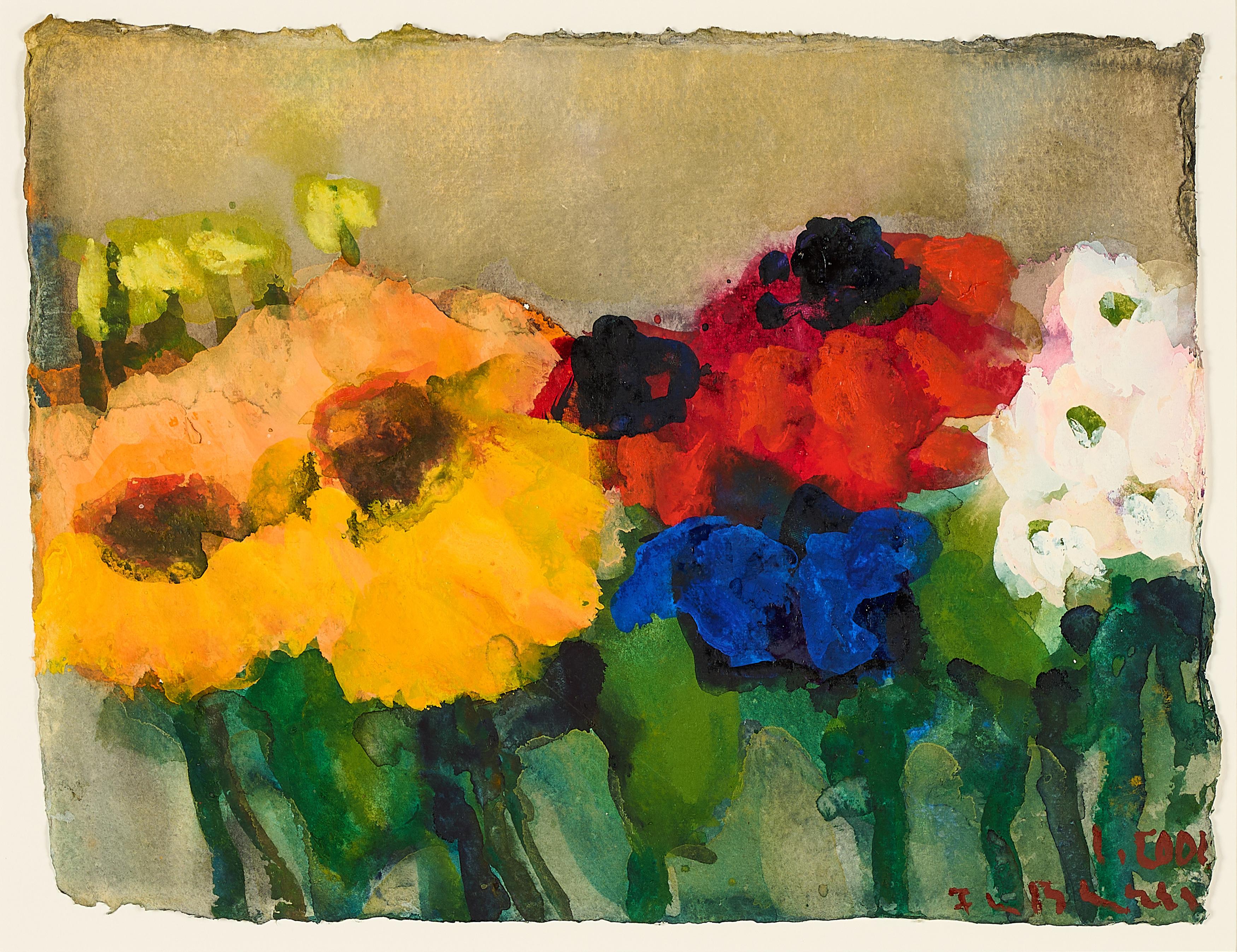 Klaus Fußmann - Anemonen.