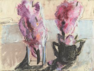 Klaus Fußmann - Blumenstillleben.