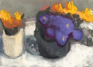 Klaus Fußmann - Blumenstillleben