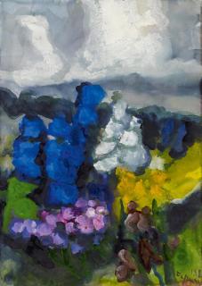 Klaus Fussmann - Ohne Titel (Garten Gelting)