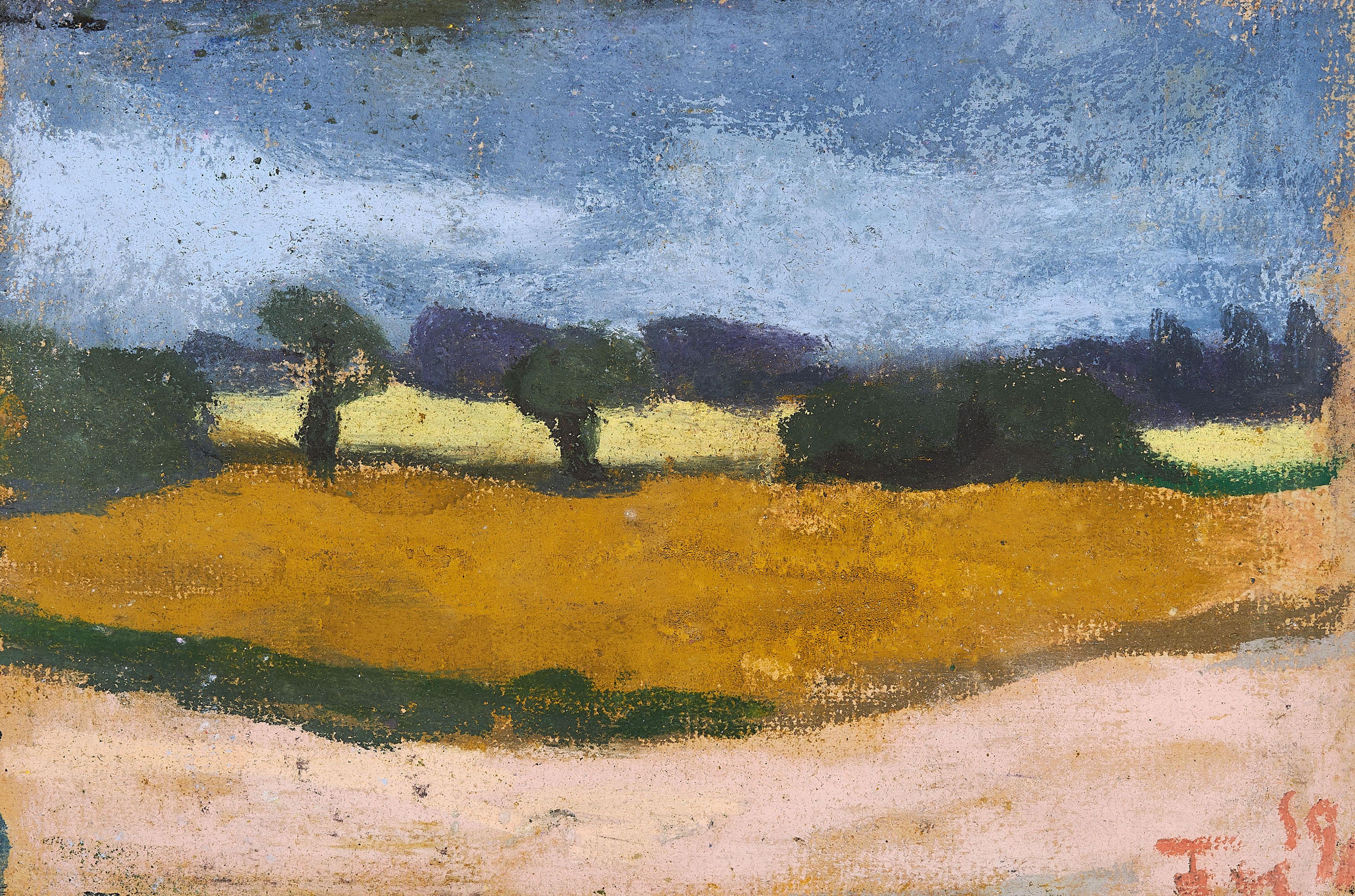 Klaus Fussmann - Ohne Titel (Landschaft).