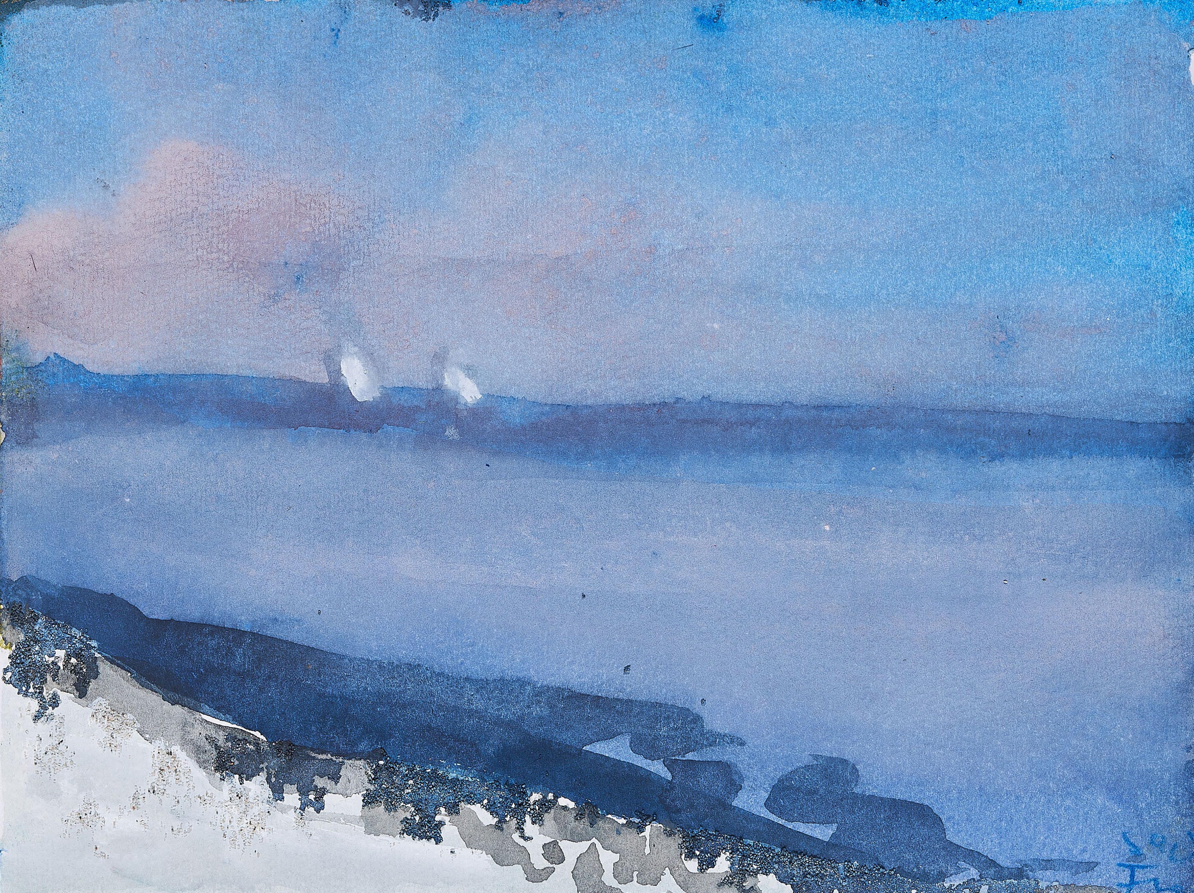 Klaus Fussmann - Ohne Titel (Ostsee).