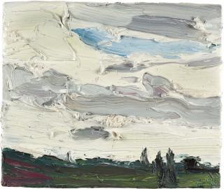 Klaus Fußmann - Ohne Titel (Wolkenstimmung).