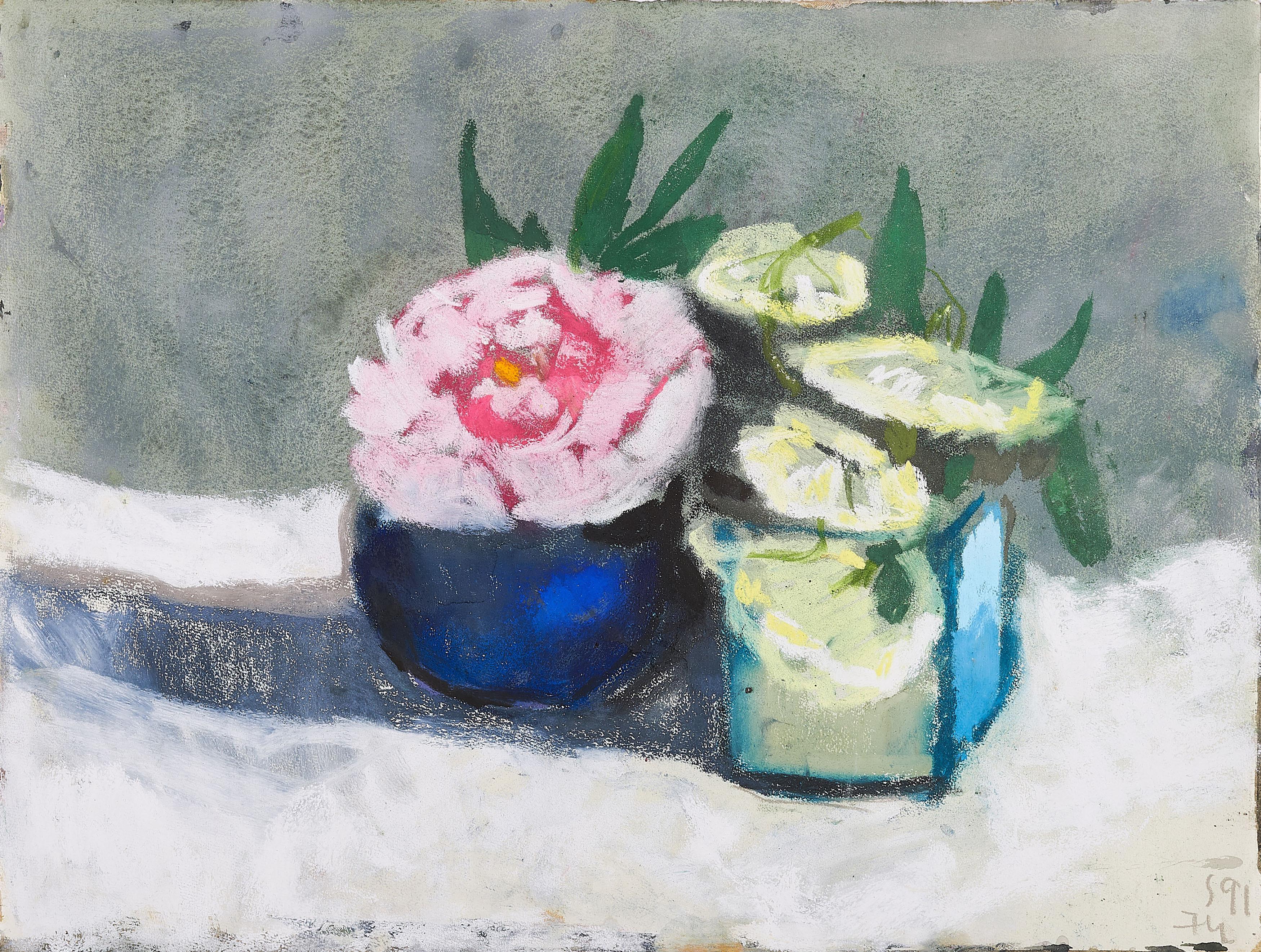 Klaus Fussmann - Pfingstrosen.