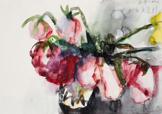 Klaus Fußmann - Rosen.