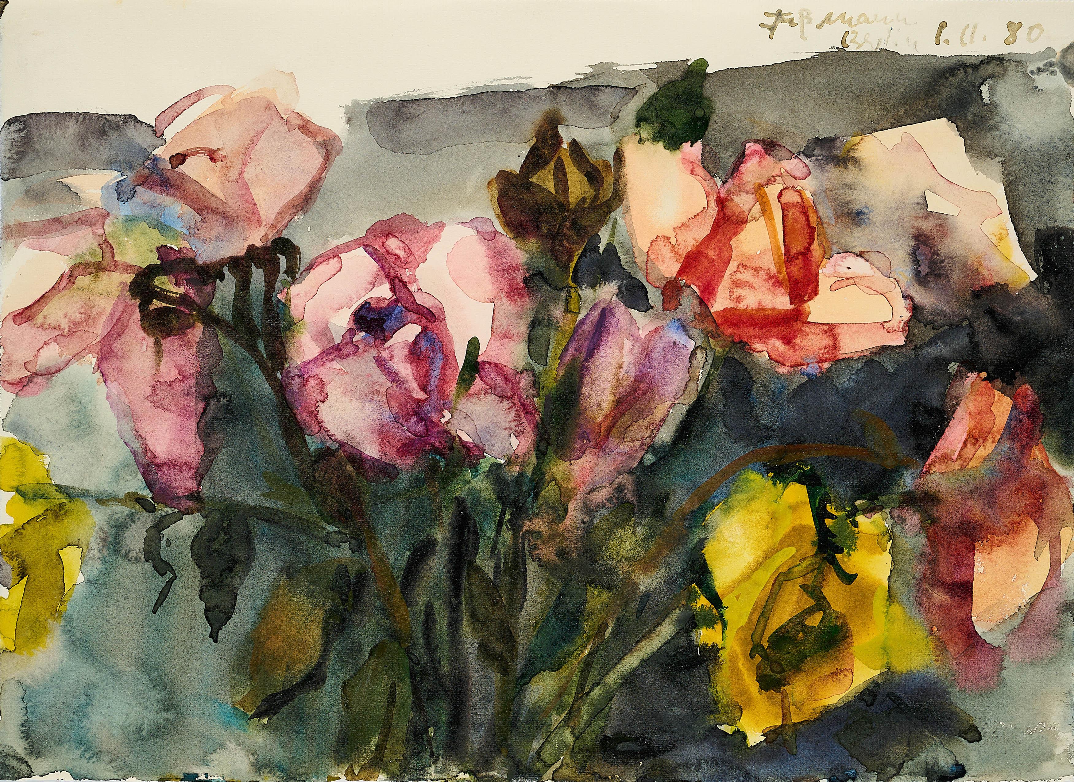 Klaus Fußmann - Rosen.
