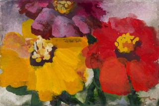 Klaus Fussmann - Zinnien