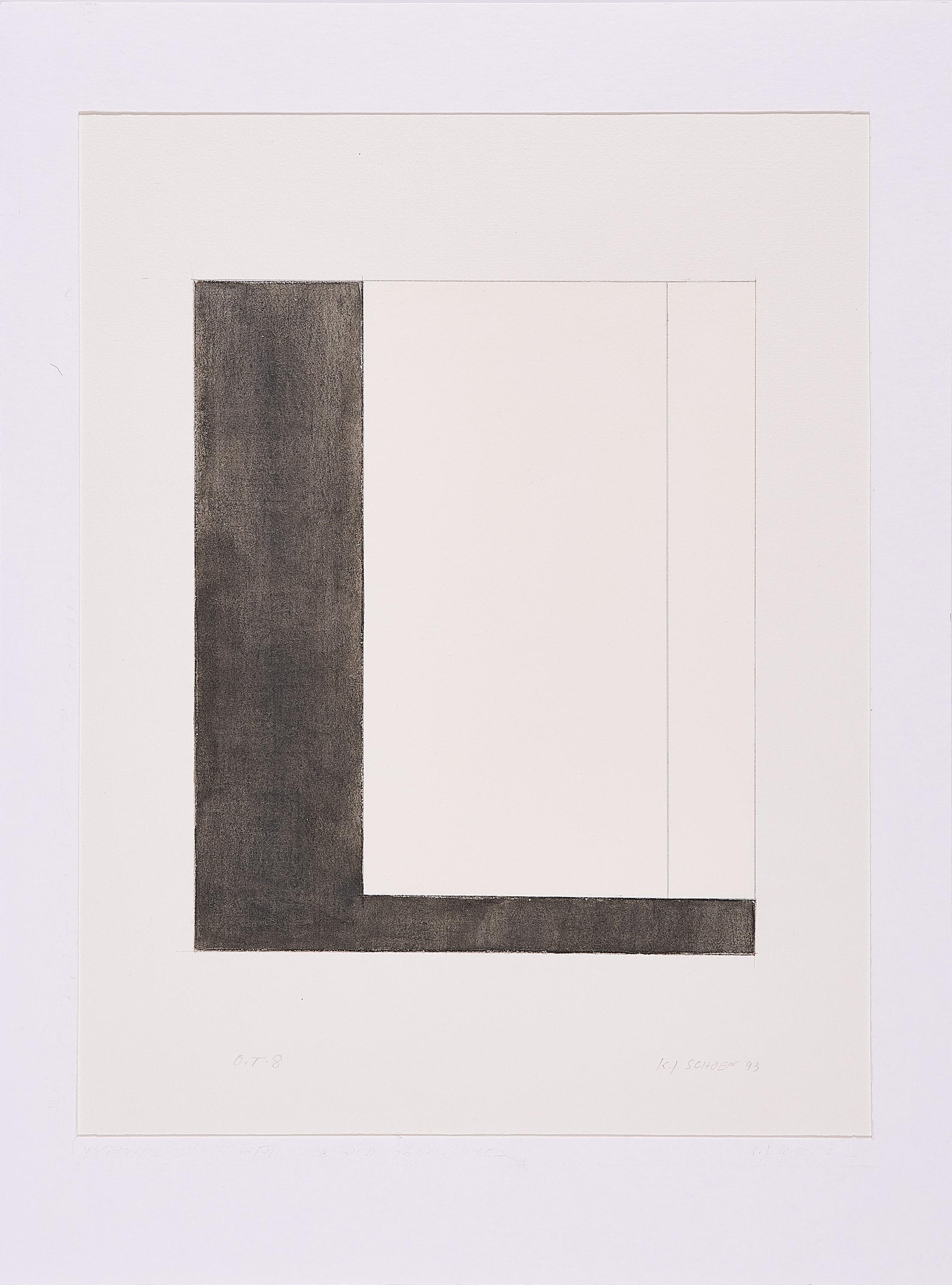 Klaus-Jürgen Schoen - Konvolut von 2 Papierarbeiten.