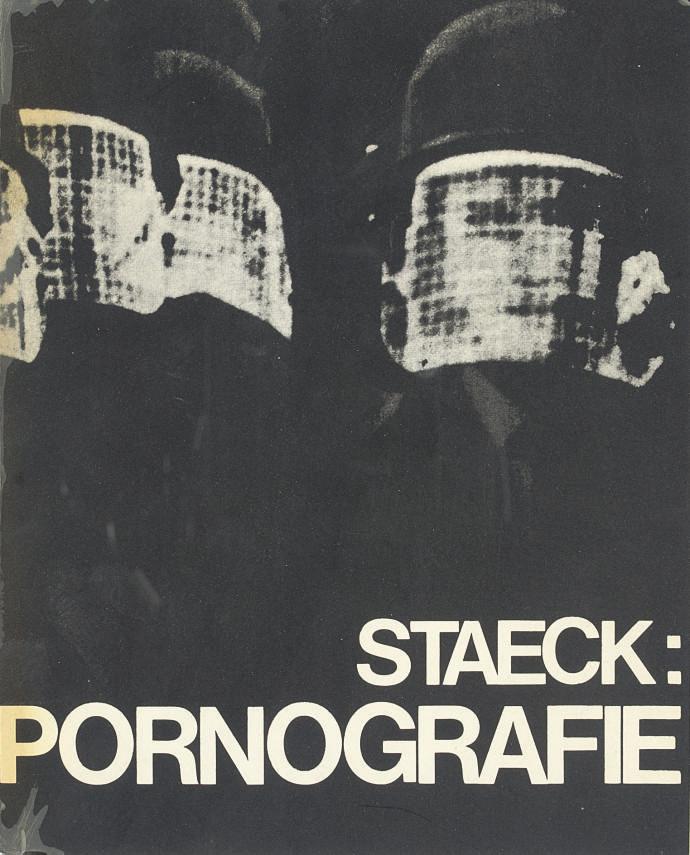 Klaus Staeck - Pornografie -- Pornography. Steinbach/Giessen: Anabas-Verlag Günter Kampf, 1971.