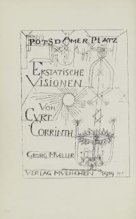 Klee, Paul - Potsdamer Platz oder die Nächte des neuen Messias. Ekstatische Visionen. Munich: Georg Müller, 1920.