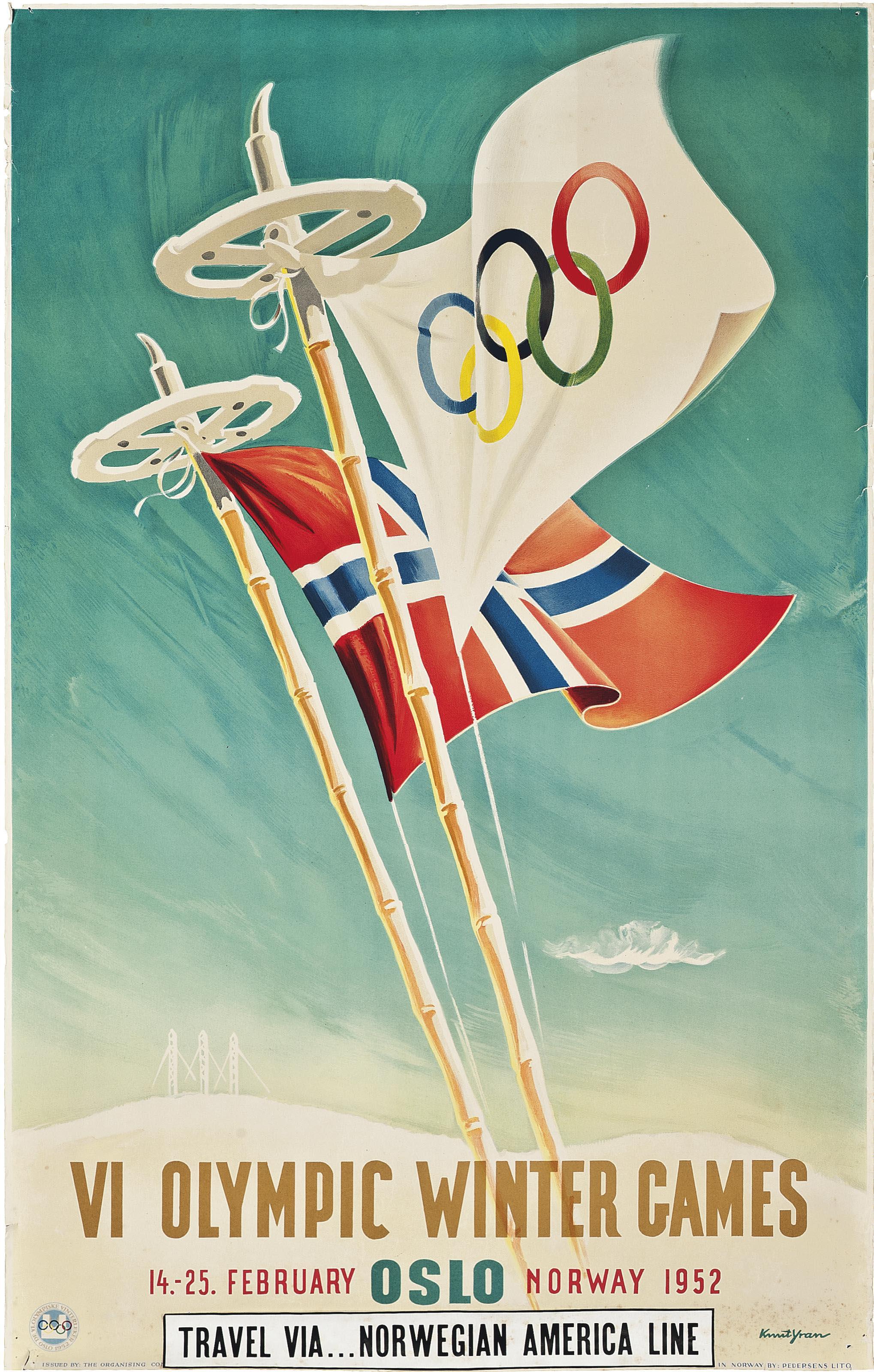 Knut Yran - Vi Olympic Winter Games, Oslo