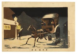 Kobayashi Kiyochika - Meiji era (1868-1912), 1880