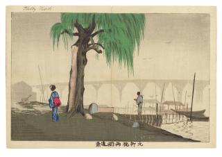 Kobayashi Kiyochika - Meiji era (1868-1912), circa 1880