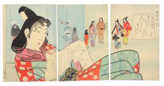 Kobayashi Kiyochika - Meiji era (1868-1912), circa 1896 and 1897