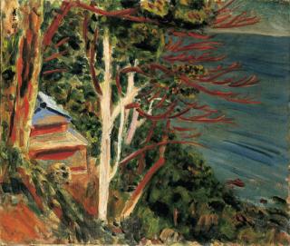 Kojima Zenzaburo - Izu sanso (Mountain villa at Izu)