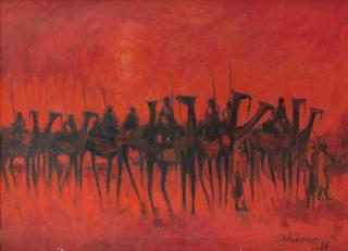 Kolade Oshinowo - Untitled