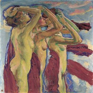 Koloman Moser - Die drei Grazien