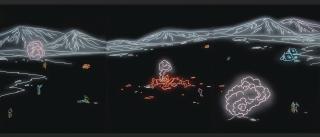 Kong Lingnan - The Drifting Peninsula Ii (Triptych)