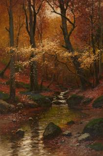 Konrad Alexander Müller-Kurzwelly - Fallende Blätter