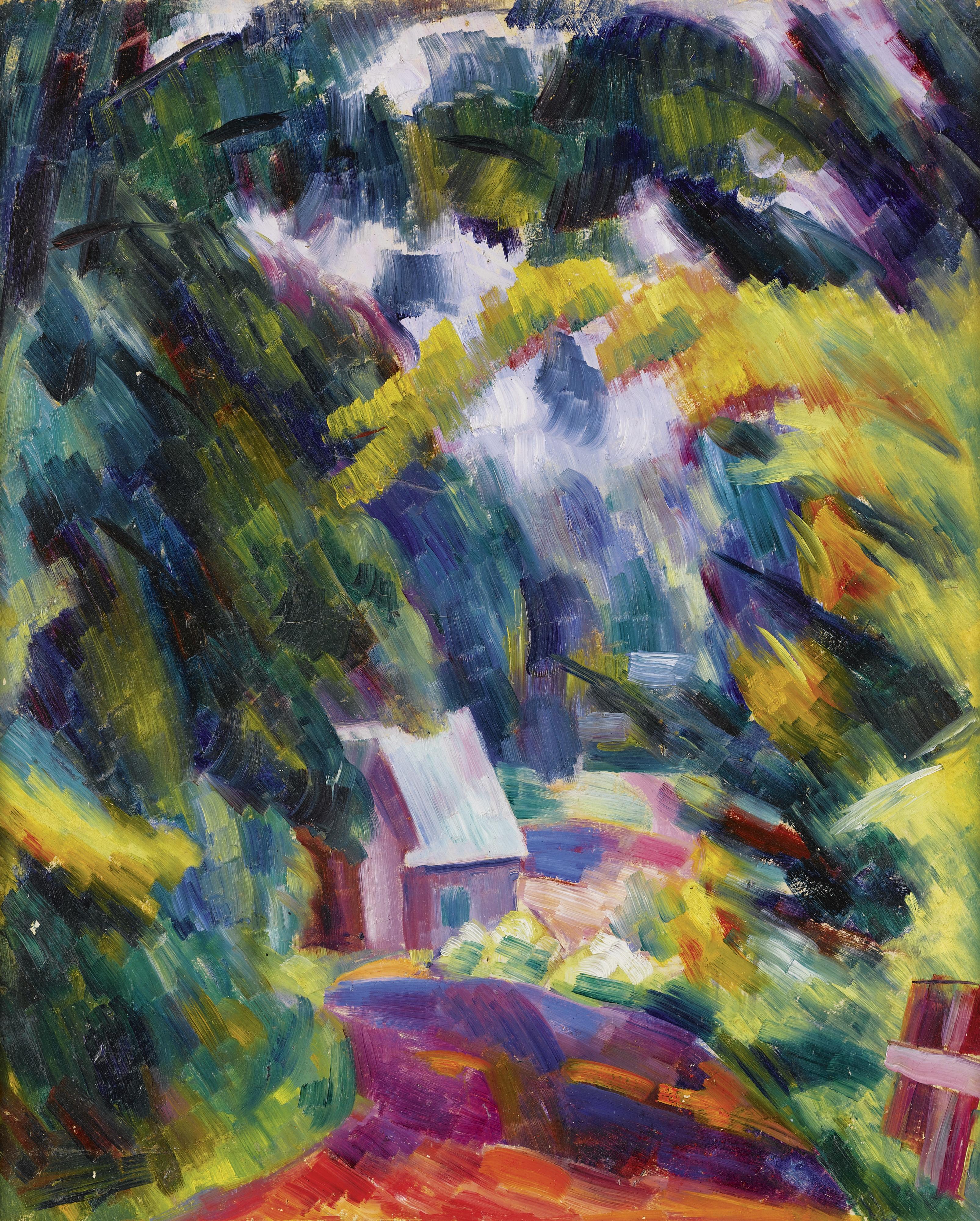 Konrad Cramer - House In The Trees