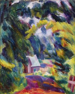 Konrad Cramer - House In The Trees