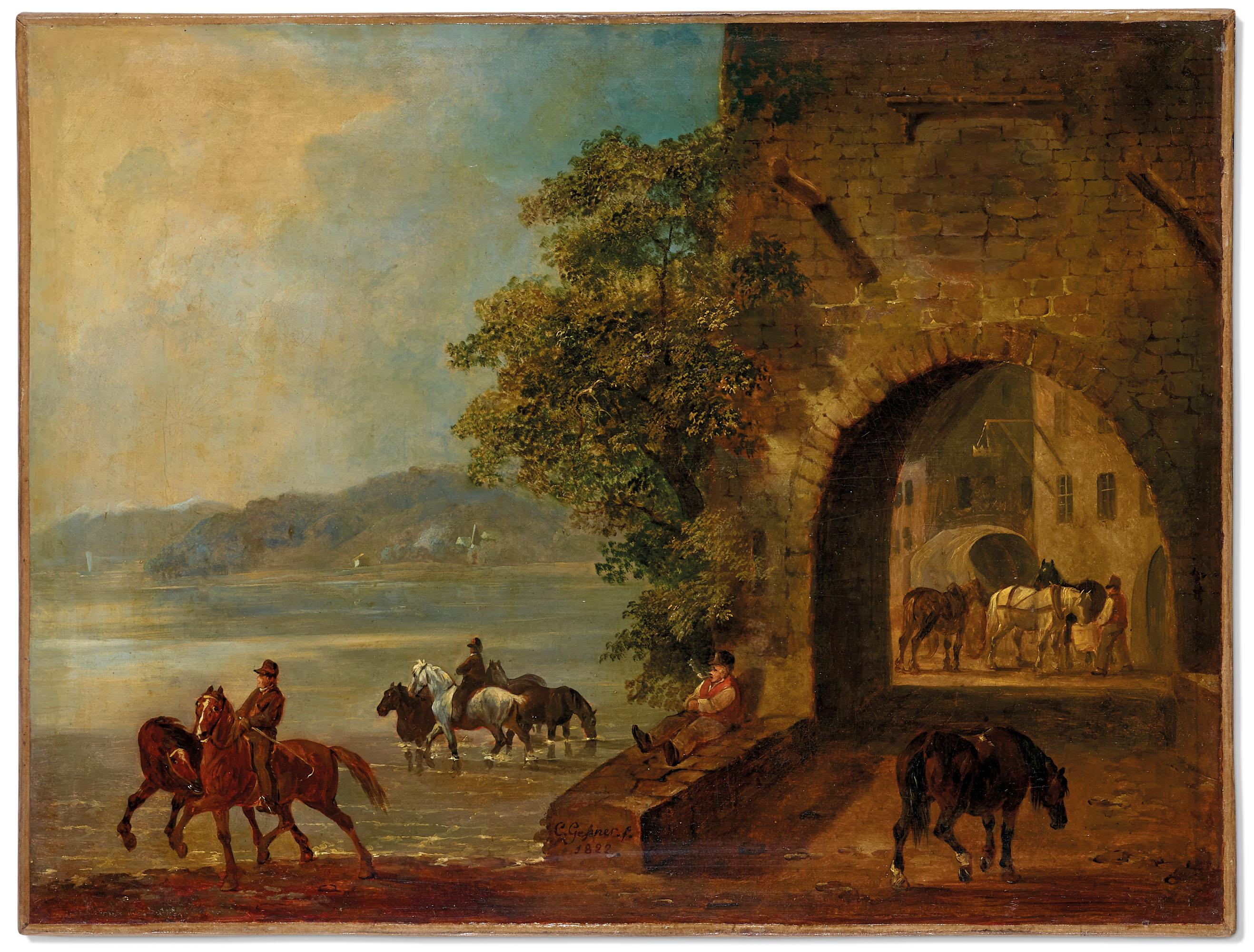 Konrad Gessner - Am Zürichsee