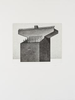 Konrad Klapheck - Der mütterliche Vater (Schreibmaschine Titan).