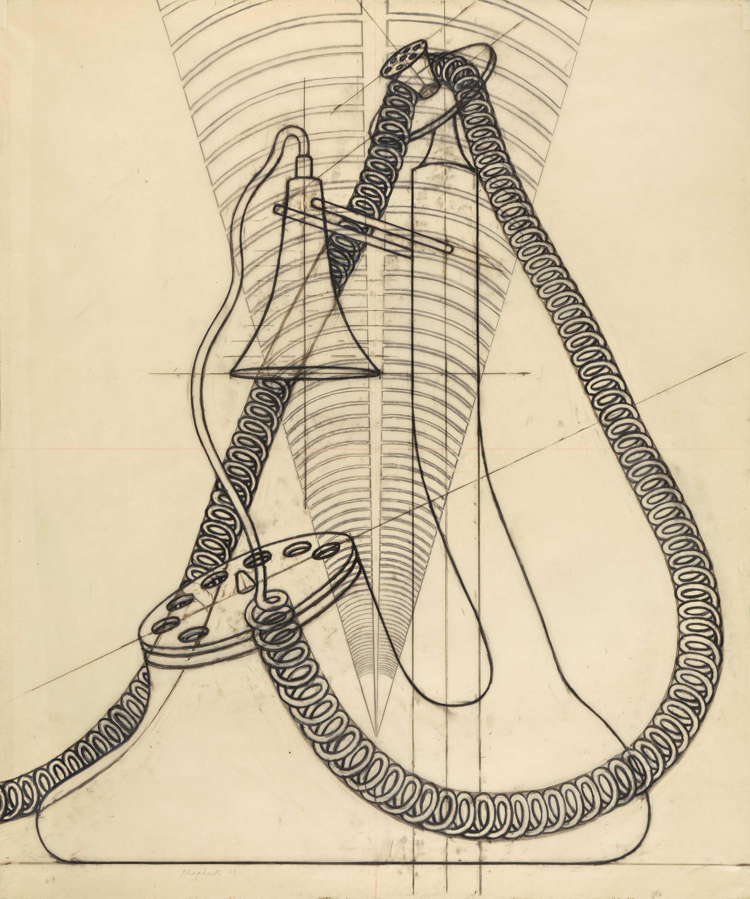 Konrad Klapheck - Die Gebete der Mutter.