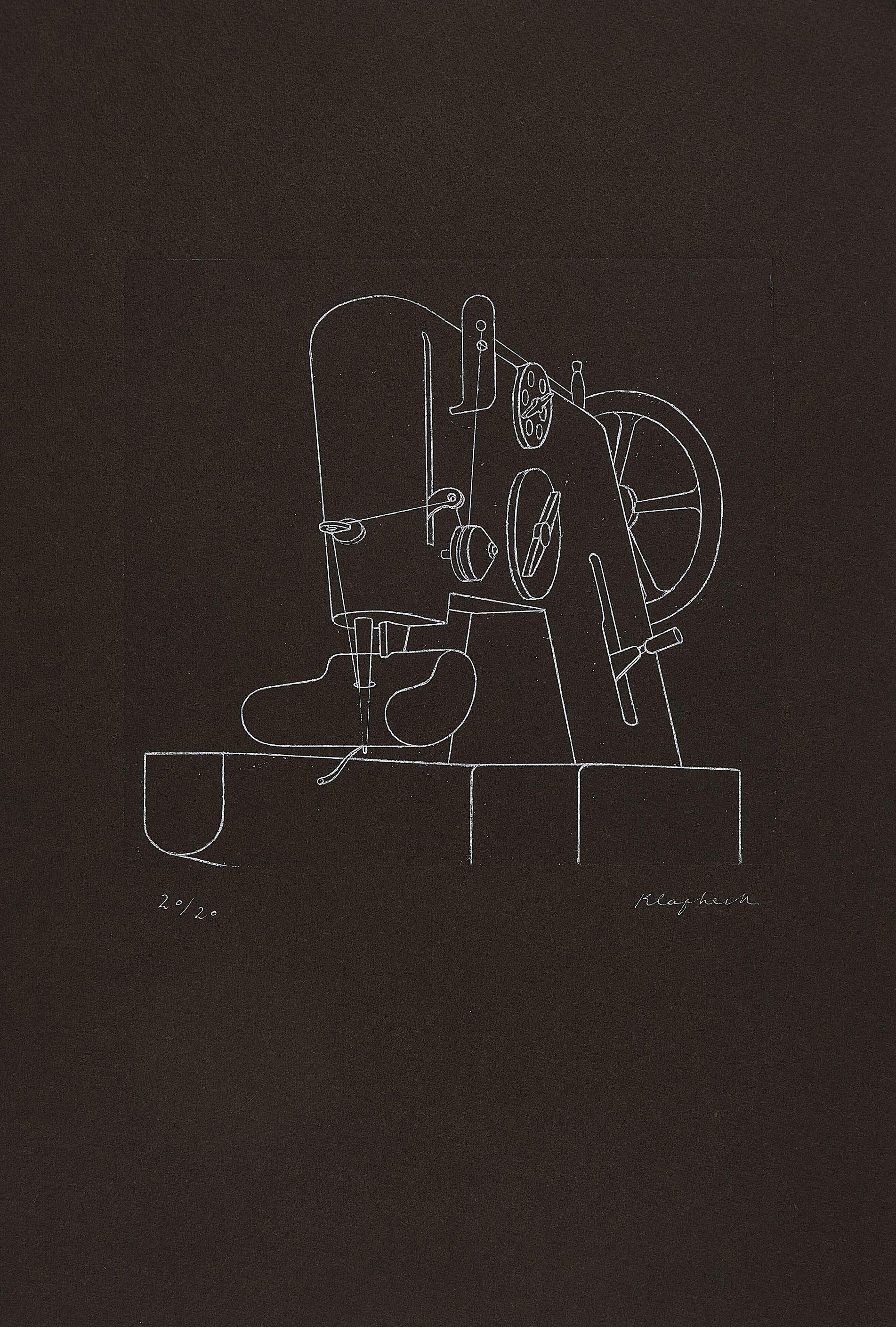 Konrad Klapheck - Inquisition.