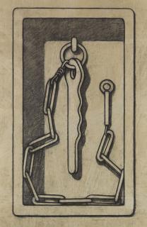 Konrad Klapheck - Vorzeichnung zu \