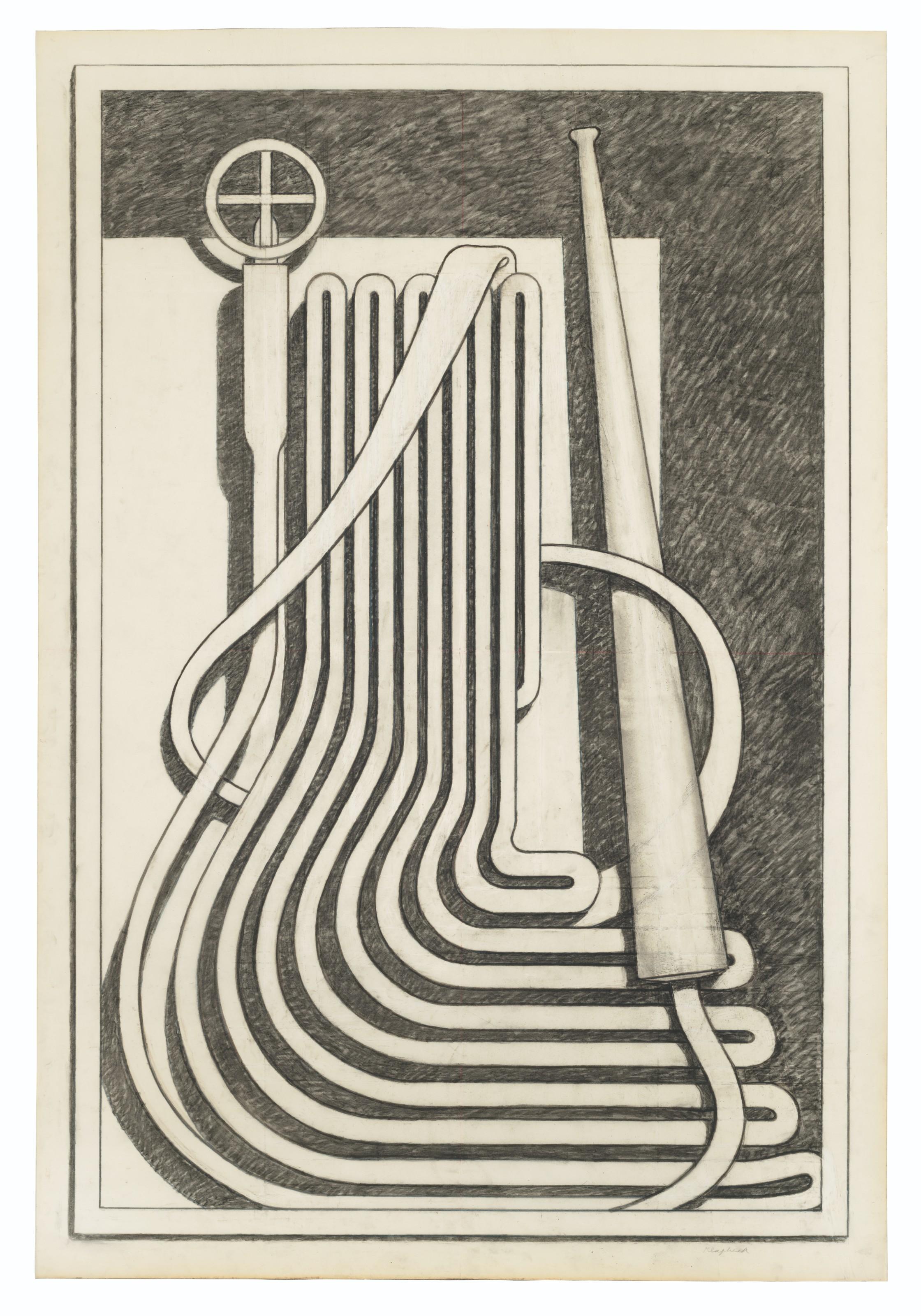 Konrad Klapheck - Zeichnung für Lamento (Drawing for Lamento)