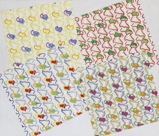 Konrad Lueg - Vier Tücher