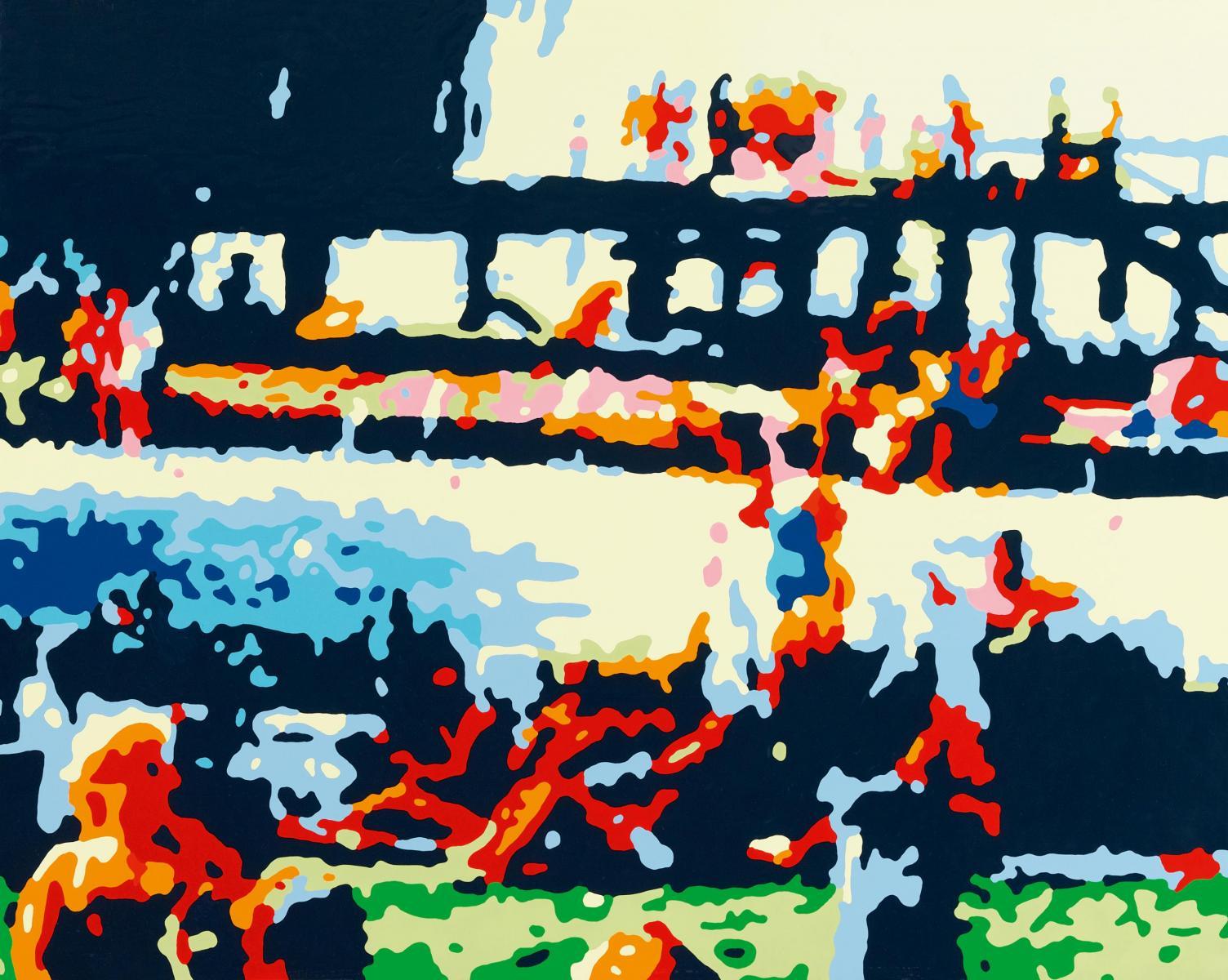 Konrad Winter - Ohne Titel (Badesee)